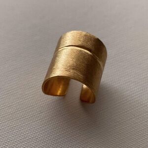 ZARA Metallic Cuff Bracelet Gold-Tone NWT
